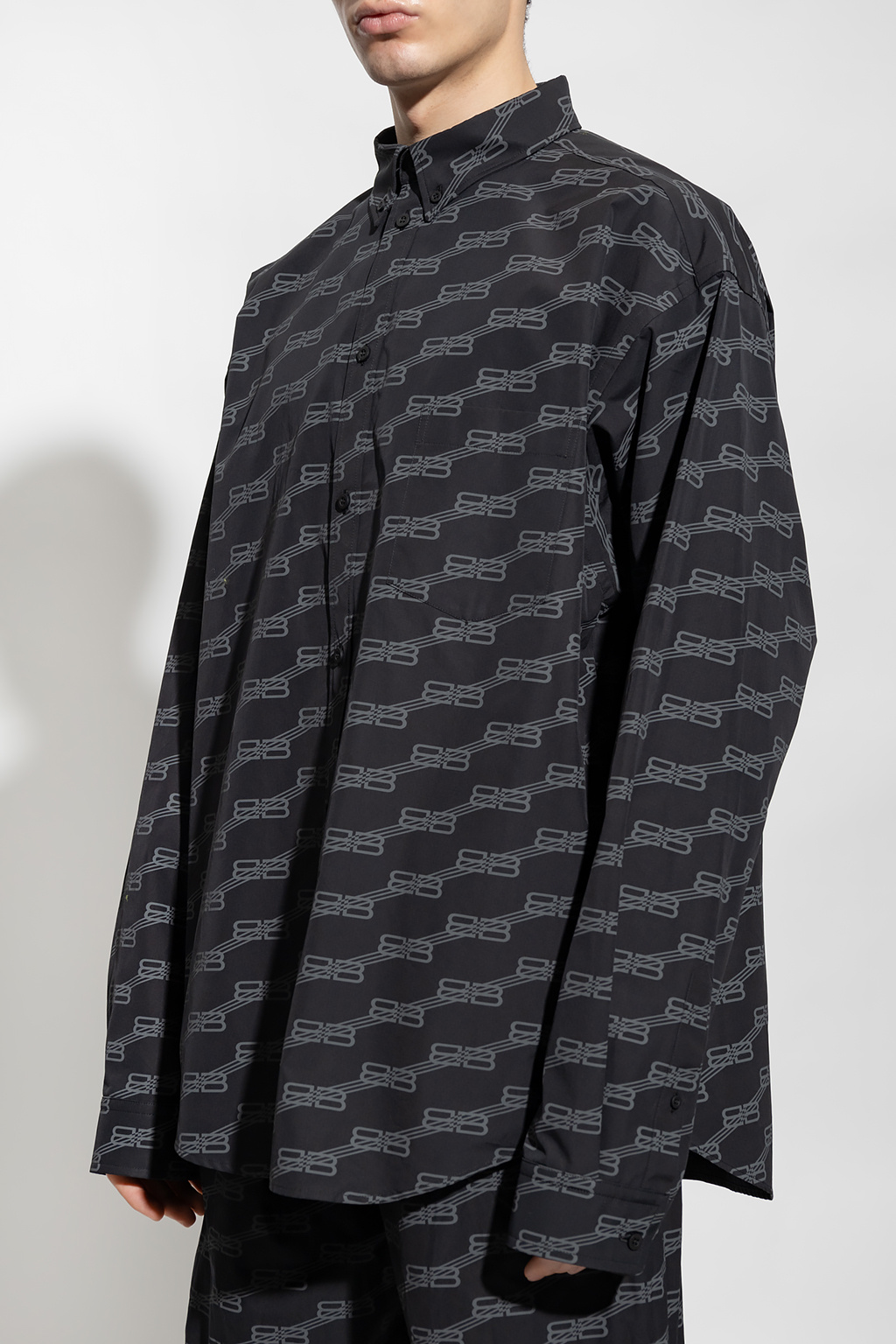 Balenciaga monogram sale shirt